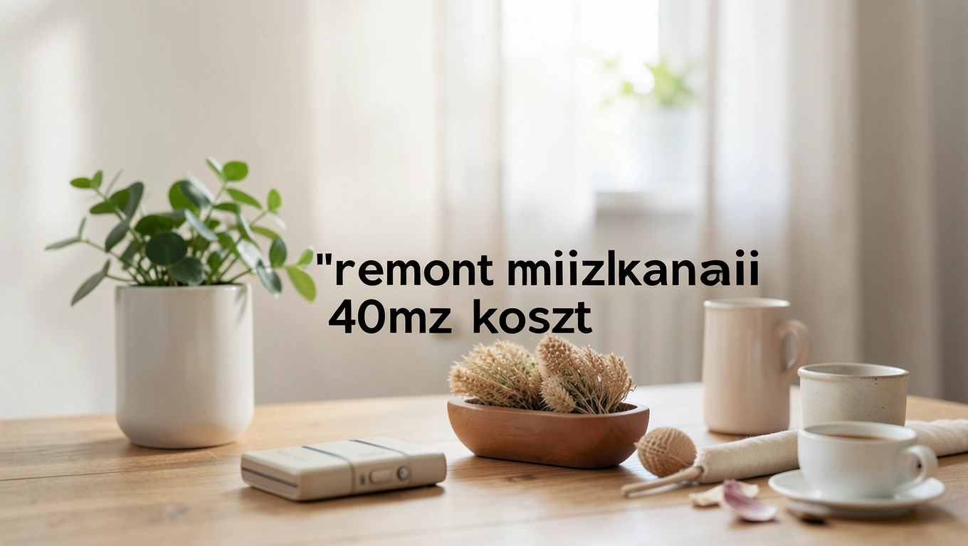 remont mieszkania 40m2 koszt