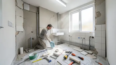 ile kosztuje remont łazienki bez materiału